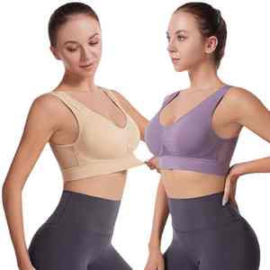 Soutien-gorge de sport sans couture sexy et confortable pour jeunes filles, respirant, sans armatures, de qualité supérieure, vente en gros - Product Image 3