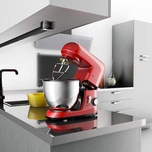 Impastatrice Elettrica da 550 W con Ciotola in Acciaio Inox da 4,3 Qt e Testa Inclinabile - Product Image 1