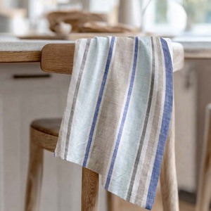 Serviettes de cuisine 100% coton tissées à séchage rapide, rayées teintes en fil, à suspendre – Meilleur design – Prix abordable - Product Image 4