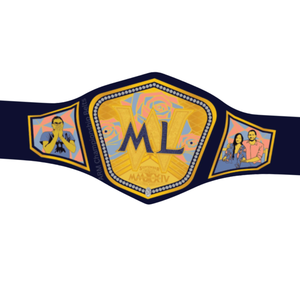 ML Wrestling Championship Belt - Unique Design with High-Quality Craftsmanship Perfect for Collectors Fans and Events - Product Image 2
