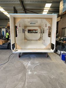 4x4 Expedition Fiberglass Truck <b>Bed</b> <b>Slide</b> In Camper Motorhome Mobile Home with Kitchen Bathroom Sleeping Space - Product Image 2