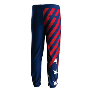 Custom Belted Girls Slim Fit Softball Pants Team Logo Breathable Polyester <b>Baseball</b> Track Pants Plus Size Sets Sublimated Track - Product Image 6