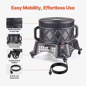 Ventilatore aeratore 1HP 18 \ "per gonfiabili pubblicitari-per Air Dancer tubo gonfiabile uomo (non gonfiabile incluso) - Product Image 6