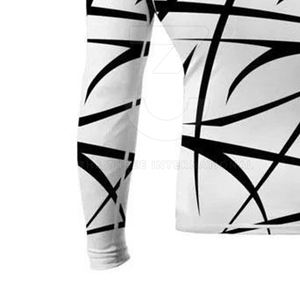 Haut d'entraînement personnalisable pour hommes, respirant, à séchage rapide, manches longues, coutures renforcées, en Spandex/Polyester, idéal pour l'entraînement intensif - Product Image 6