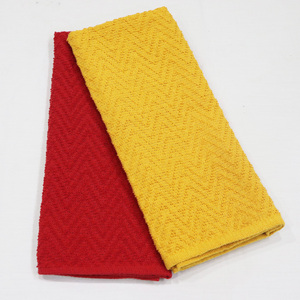 Toallas de cocina con patrón jacquard sólido, la mejor calidad en India, toalla de cocina de algodón súper absorbente al precio más bajo. - Product Image 5