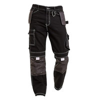 Pantalon de travail industriel robuste pour ouvrier, mécanicien, technicien, extérieur, renforcé, multi-poches, respirant, séchage rapide
