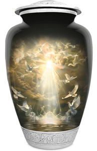Urnas Funerarias de Latón Hechas a Mano para Hombre y Mujer, Urnas Decorativas - Product Image 6