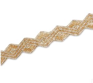 Tela de Encaje Bordado de Alta Calidad, Algodón y Poliéster, Borde de Encaje Floral para Vestido de Novia, Accesorios de Alta Costura - Product Image 2