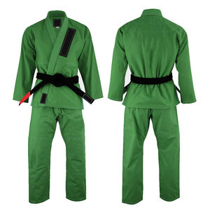 ชุดยูโด BJJ รุ่นใหม่มาถึงแล้ว ผลิตจากผ้าโพลีเอสเตอร์คอตตอน 100% ทอลายไข่มุก ปักโลโก้ น้ำหนักเบา ระบายอากาศได้ดี ชุดยูโด BJJ แบบเซ็ต รับผลิตแบบ OEM ODM - Product Image 2