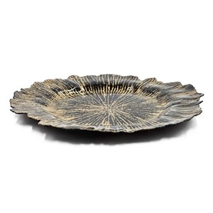 Plato de Metal con Forma de Flor, Acabado Único, para Regalos, Entretenimiento de Invitados y Reuniones Familiares, Decoración Elegante para la Mesa - Product Image 5