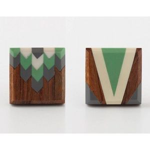 Elegant Resin and Wooden Drawer Knobs Assorted Design Styles-for Home <b>Decor</b> and Knick-Knacks - Product Image 1