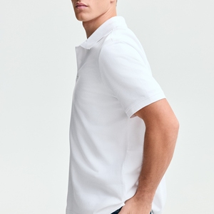 Chemises pour hommes, dernier design, broderie de logo personnalisée, 100% polyester, style golf, respirantes, manches courtes - Product Image 2