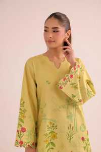 Nouvelle arrivée : robe en tissu imprimé pour femmes, vêtements indiens et pakistanais, confortable pour tous les jours, ensemble en tissu cousu 2 pièces, collection été - Product Image 4