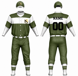 Uniforme de baseball personnalisé réversible imprimé par transfert thermique, unisexe, 100% polyester, respirant, écologique, antibactérien, kit adulte - Product Image 4