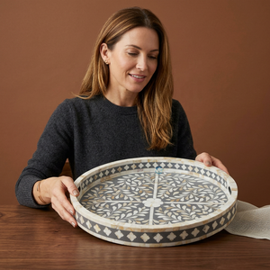 Plateau simple et élégant en nacre (MOP) pour la restauration et l'hôtellerie – Meilleures ventes 2026 – Rangement de vaisselle - Product Image 1