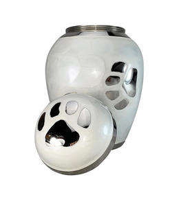 Hot Selling Brass Pet Cremation Urns Funeral Urns <b>For</b> Cat and Dog <b>Ashes</b> Handmade Burial Urns - Product Image 1