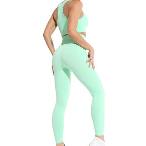 Leggings Deportivos Elásticos de Cintura Alta para Mujer, Leggings de Yoga de la Mejor Calidad, Leggings Personalizados para Fitness, Bra Deportivo para Mujer - Product Image 1