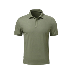 Polo tendance pour homme, style minimaliste, tissu respirant, haut décontracté chic pour l'été, impression de logo personnalisée, production en gros - Product Image 2