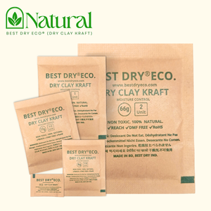 BEST DRY ECO 17g Argile déshydratante sèche Bentonite - Non toxique 100% biodégradable Anti-moisissure Fabriqué au Bangladesh pour toutes les industries - Product Image 1