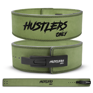 Ceinture de musculation en cuir suédé avec boucle à levier, 13 mm, sangle réglable, légère, soutien du dos, pour la musculation, la remise en forme, le bodybuilding, la force - Product Image 1