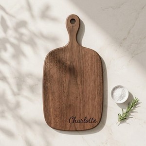 Bandeja Japonesa Ecológica Retro para Pan, Postres y Desayuno, de Madera Esmaltada, con Base para Vasos, Rectangular, con Diseño de Frutas, para Baño y Sala de Estar - Product Image 4