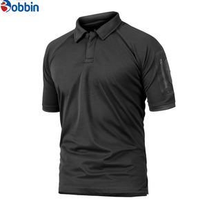 Nouvelle Arrivée Chemises Polo Décontractées pour Hommes d'Extérieur à Col Rabattu Respirantes pour le Golf, Logo Personnalisé, Motif Uni, Polyester/Coton, Manches Courtes - Product Image 2
