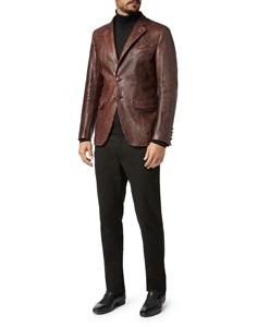 Custom Genuine Python Pattern <b>Leather</b> <b>Jacket</b> Men Motorcycle Biker OEM ODM Manufacturer Sample Service Available Today - Product Image 2