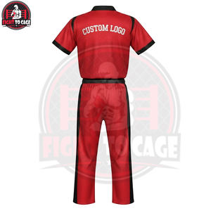 Uniforme de kickboxing freestyle de qualité supérieure avec coutures renforcées, anti-rétrécissement, uniforme d'arts martiaux freestyle, best-seller - Product Image 2