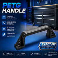 Pièces de rechange pour coffre à outils Husky, ajustement parfait, avec PETG robuste, poignée personnalisée imprimée en 3D pour le rangement en garage