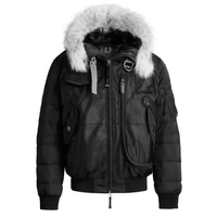 Blouson matelassé pour homme noir de haute qualité, personnalisable en gros, marque privée, avec design patchwork géométrique et dessin animé, respirant