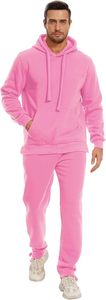 Women's Pink Casual Tracksuit Pants Solid Color <b>Elastic</b> Waist Adjustable <b>Cord</b> Two Side Pockets Full Length Regular Fit Spring - Product Image 4