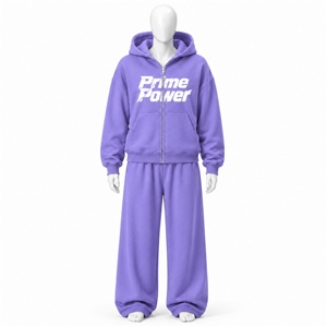 2026 Women Relaxed Fit Oversized Hoodie Jogger Set Streetwear Tracksuit Casual Urban Two Piece Soft Fleece <b>Clothing</b> Wholesale - Product Image 1
