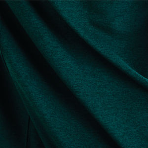 Camiseta de Manga Corta con Cuello Redondo Verde para Mujer, 100% Algodón Jersey, Corte Regular, Color Sólido Informal, para Primavera y Verano - Product Image 6