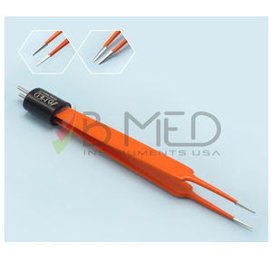 Pinzas Bipolares para Microjoalhería de Fabricación Estadounidense # 5 Instrumentos Quirúrgicos Oftálmicos de Acero Inoxidable de 0.5 mm con Aislamiento - Product Image 2