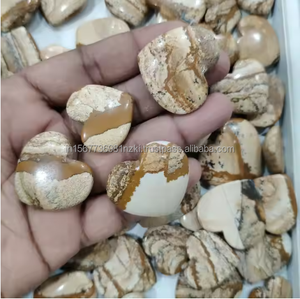 Photo Jasper Gemstone Cabochon Vente en gros Lot Mix Forme Image Jasper Gemstone Cabochon Bonne qualité Fabrication à la main - Product Image 2