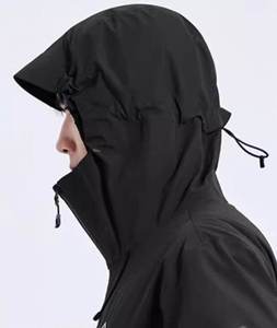 Veste de ski d'hiver unisexe à capuche chauffante avec fermeture éclair, imperméable, coupe-vent, en softshell Tex Plus Size pour la randonnée en plein air et le camping - Product Image 4