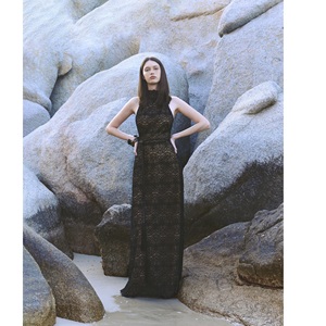 Wholesale Women's Dress ODM Supply LUNARA CUTWORK COUTURE Private Label Women Casual Dress for Spring/Summer - Product Image 2