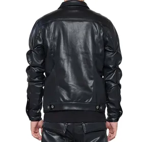 OEM Custom Design High Quality Dripping Black 100% Polyester Waterproof Stand Collar Front Logo Casual Men <b>Zip</b>-<b>Up</b> <b>Jacket</b> - Product Image 2
