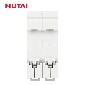 MUTAI Factory C6 6A <span class=keywords><strong>Precio</strong></span> 6 16 32 <span class=keywords><strong>40</strong></span> 50 63 <span class=keywords><strong>AMP</strong></span> Solar 250V a 1000V <span class=keywords><strong>Disyuntor</strong></span> en miniatura 1P 2P DC MCB - Product Image 4