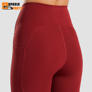 OEM Casual Wear Tight Breathable Fitness <b>Leggings</b> Custom Spandex/Nylon Sport Girls High Waisted Workout <b>Leggings</b> - Product Image 5