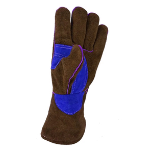 New Trending Product Safety Construction Welder Work <b>Gloves</b> Top Quality Cowhide Leather Industrial Use Safety Welding <b>Gloves</b> - Product Image 6