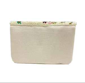 กระเป๋าคลัทช์แบบสะพายโซ่ประดับลูกปัดลายดอกไม้ - Product Image 6