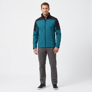 Fournisseur de vestes coupe-vent sur mesure en gros, design multi-poches, équipement de terrain coupe-vent, commande en gros, veste softshell - Product Image 5