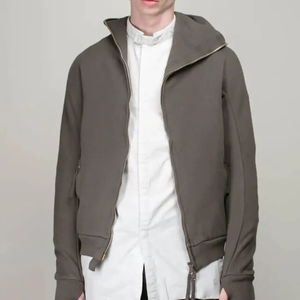 Nouveau design personnalisé, impression numérique de haute qualité, 400 grammes, couleur unie, fermeture éclair, respirant, sweat à capuche Ninja pour homme, masqué, hiver - Product Image 3