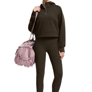 Sewing Hub Sudadera con Capucha para Mujer de Punto, Diseño Personalizado, Estilo Urbano Casual, Hombro Caído, Transpirable y Ecológica, a Bajo Precio - Product Image 5