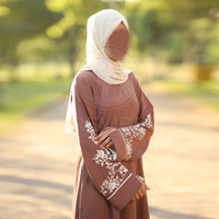 Nouvelle Arrivée : Abaya Élégante pour Femme, Longue, Manches Longues, Tenue Islamique Moderne, Usage Quotidien