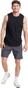 Débardeurs de sport pour hommes, coupe ajustée, respirants, avec logo personnalisé brodé, en polyester/coton, pour l'entraînement et la gym, prix usine - Product Image 3