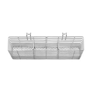 Panier organisateur de couverts en acier inoxydable, support à ustensiles, étagère de rangement pour comptoir de cuisine pour cuillères, fourchettes, couteaux et outils de cuisine - Product Image 3