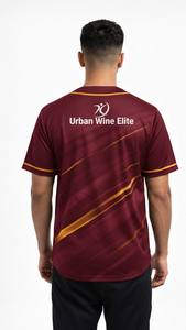 Camiseta de béisbol de corte moderno con estampado sublimado en toda la prenda para rendimiento y estilo - Product Image 4