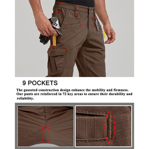 OEM Service Men's Cargo Pant Casual Wear Loose Camping Travelling Fishing Walking Beach Wear <b>Comfy</b> Fresh Look Trouser For Men - Product Image 4
